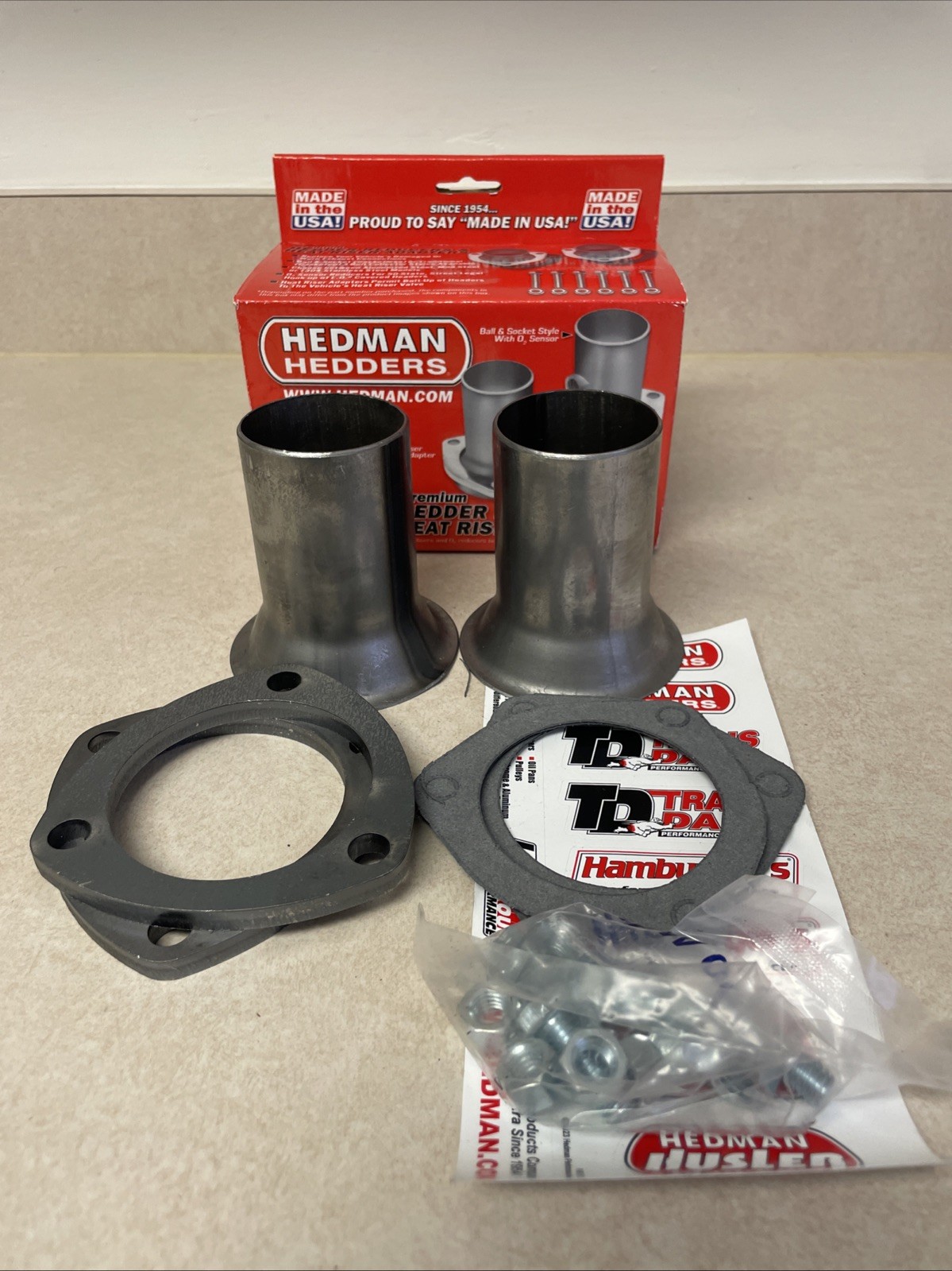 Hedman Hedders 21100 3-Bolt Flange Header Reducers Hedman Hedders 21100 3-Bolt Flange Header Reducers