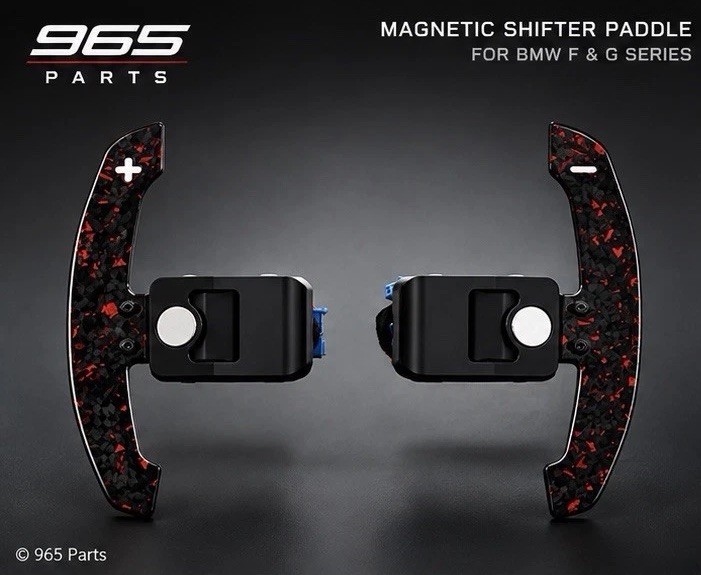 BMW FORGED CARBON FIBER MAGNETIC PADDLE SHIFTER COMPATIBLE WITH MOST F/G SERIES
