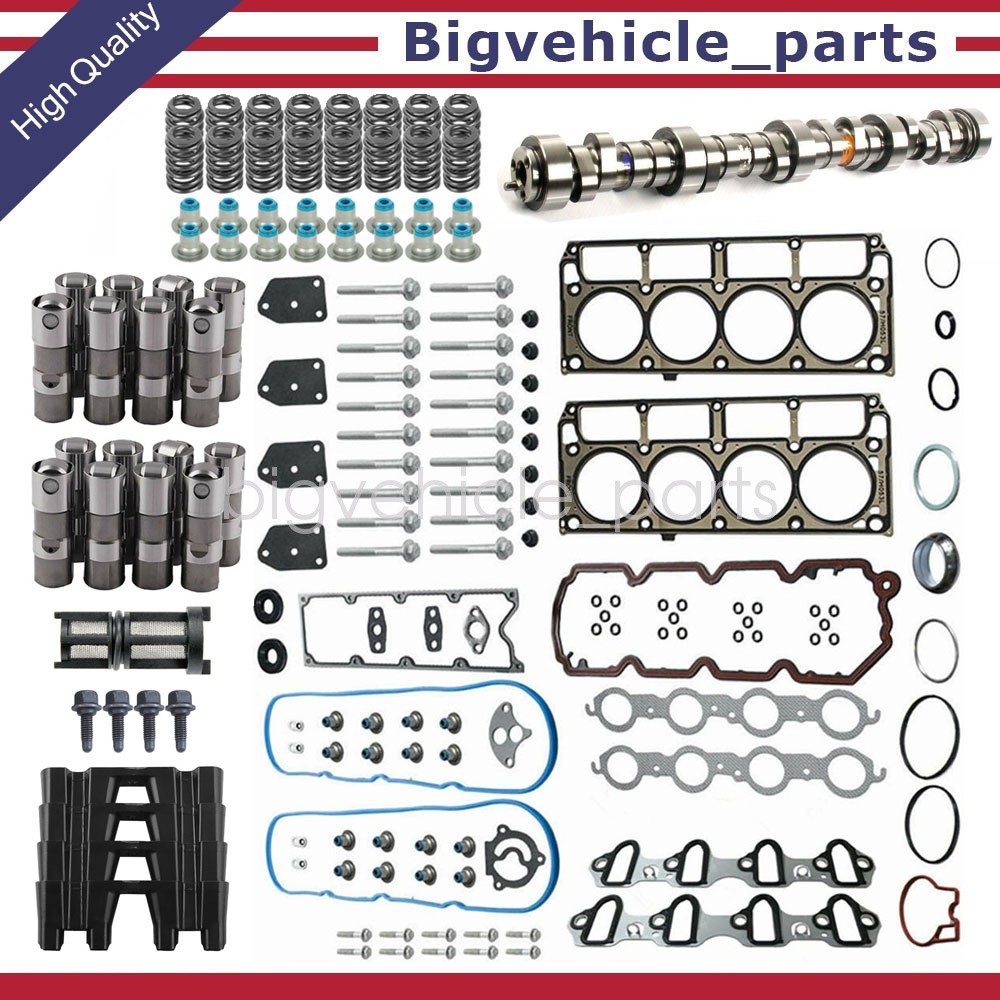 E1841P Sloppy Stage 3 Cam Lifters Gaskets Springs Kit For LS LS1 4.8 5.3L .595\