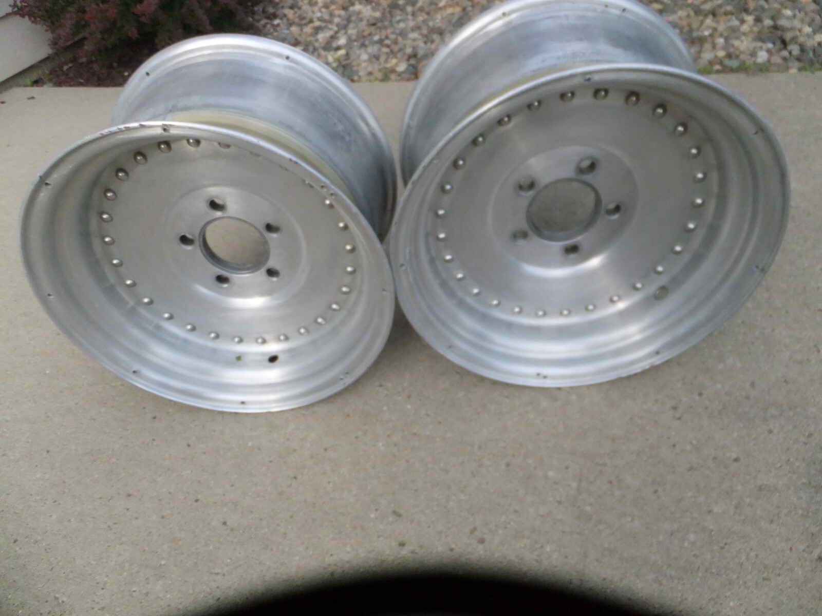 2-USED CENTERLINE 15x8.5 AUTO DRAG ALUMINUM WHEEL RIM 5X4.75 INCH BOLT PATTERN. 2-USED CENTERLINE 15x8.5 AUTO DRAG ALUMINUM WHEEL RIM 5X4.75 INCH BOLT PATTERN.