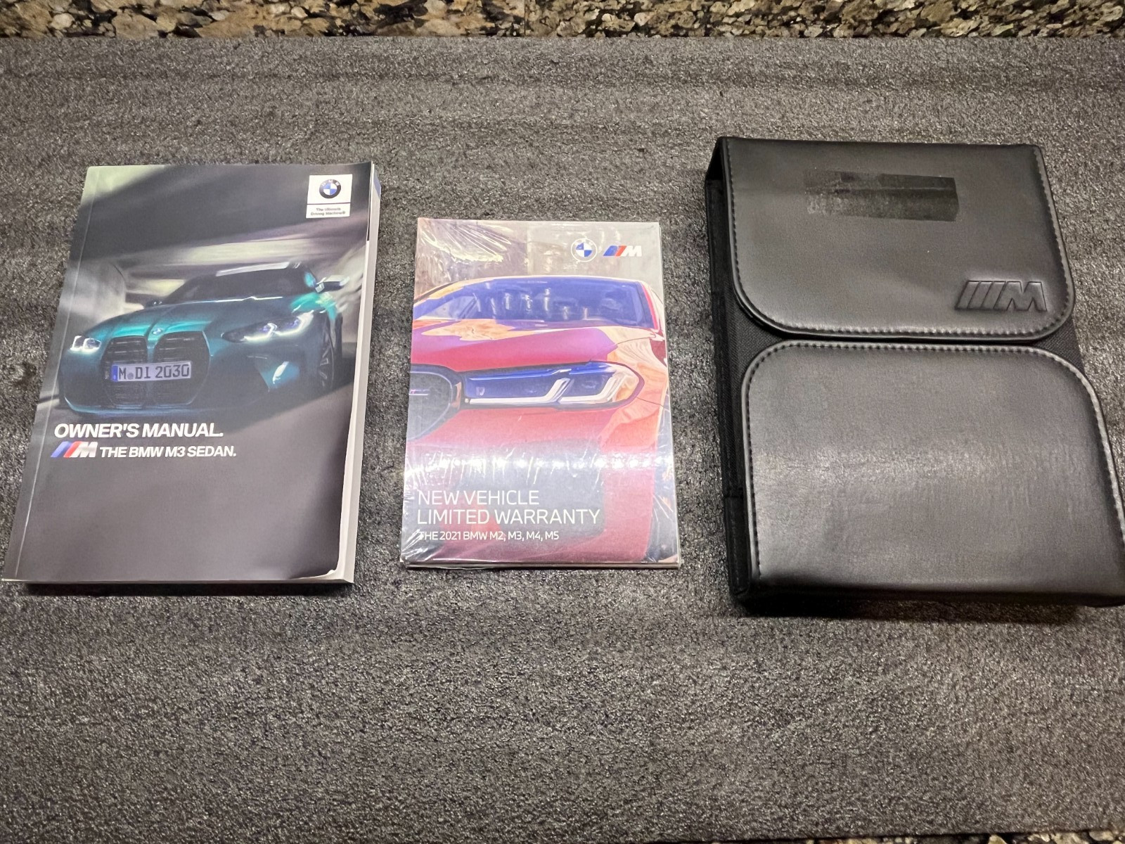 2021 BMW M3 Sedan, Owners Manual, CD With Case OEM