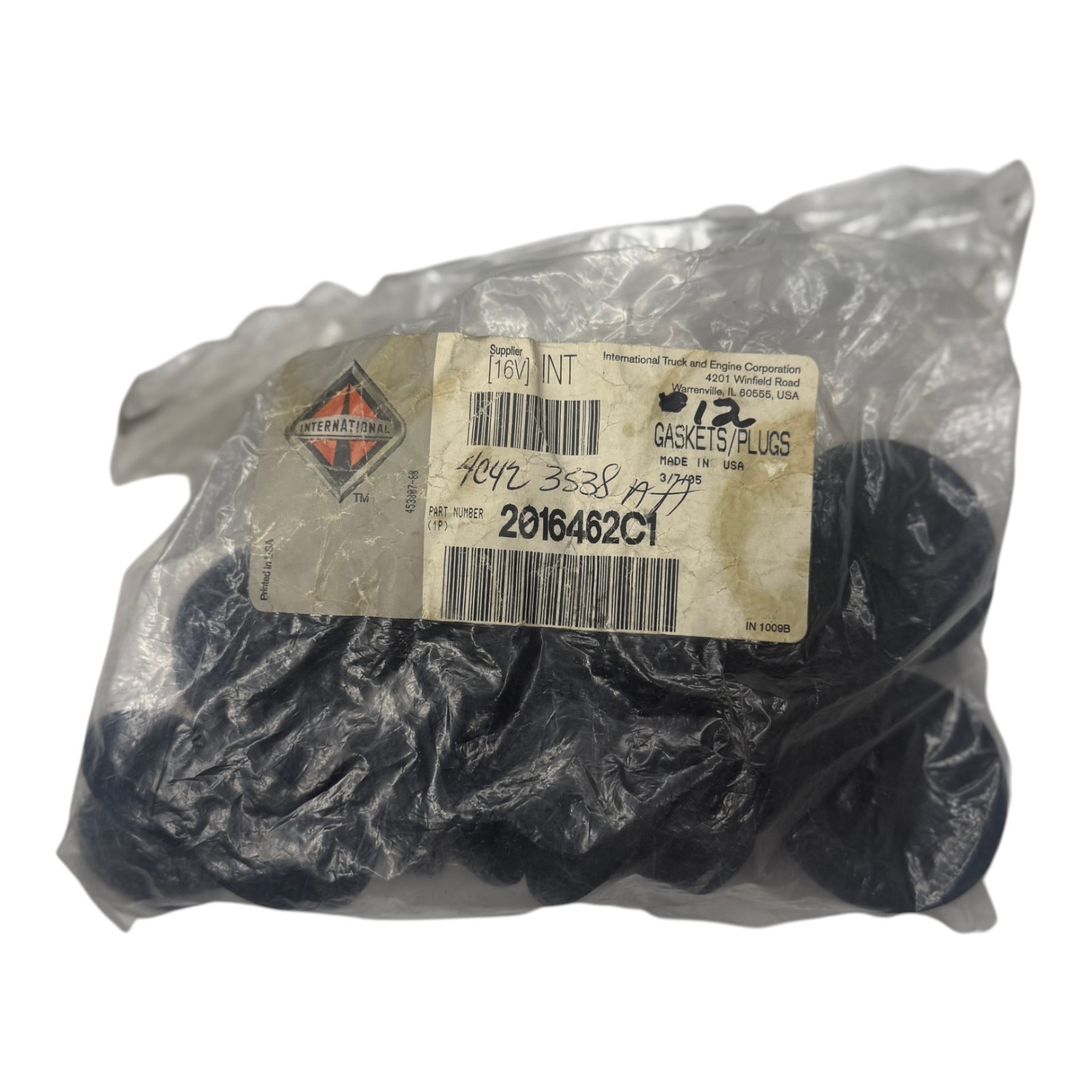 International 2016462C1 Plug 4C4Z-3538-AA (Qty 12) Genuine OEM New International 2016462C1 Plug 4C4Z-3538-AA (Qty 12) Genuine OEM New