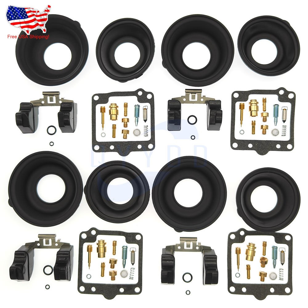4x Fits Yamaha 1980 1981 XS1100 XS1100L XS1100S Carburetor Carb Rebuild Kit