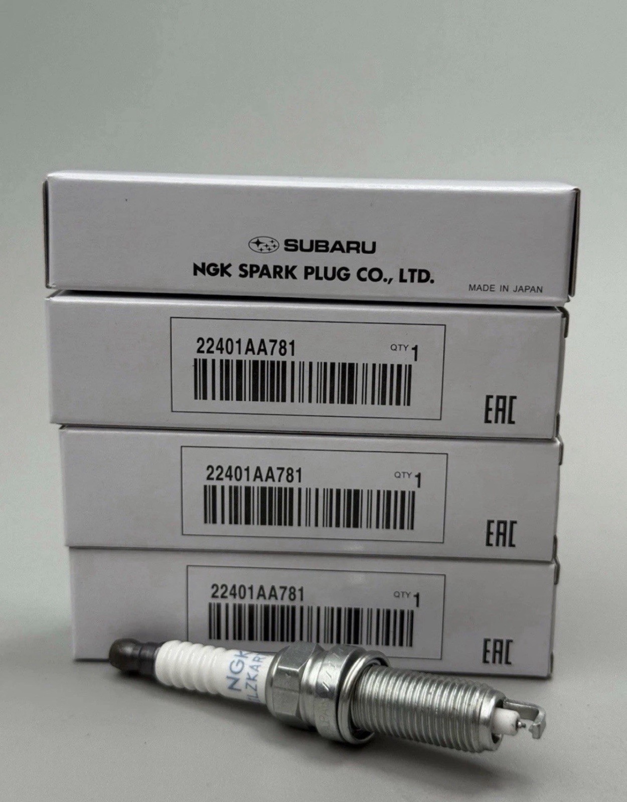 Subaru Spark Plugs 22401AA781 Forester Impreza Legacy Crosstrek 2011-2019 Set 4 Subaru Spark Plugs 22401AA781 Forester Impreza Legacy Crosstrek 2011-2019 Set 4