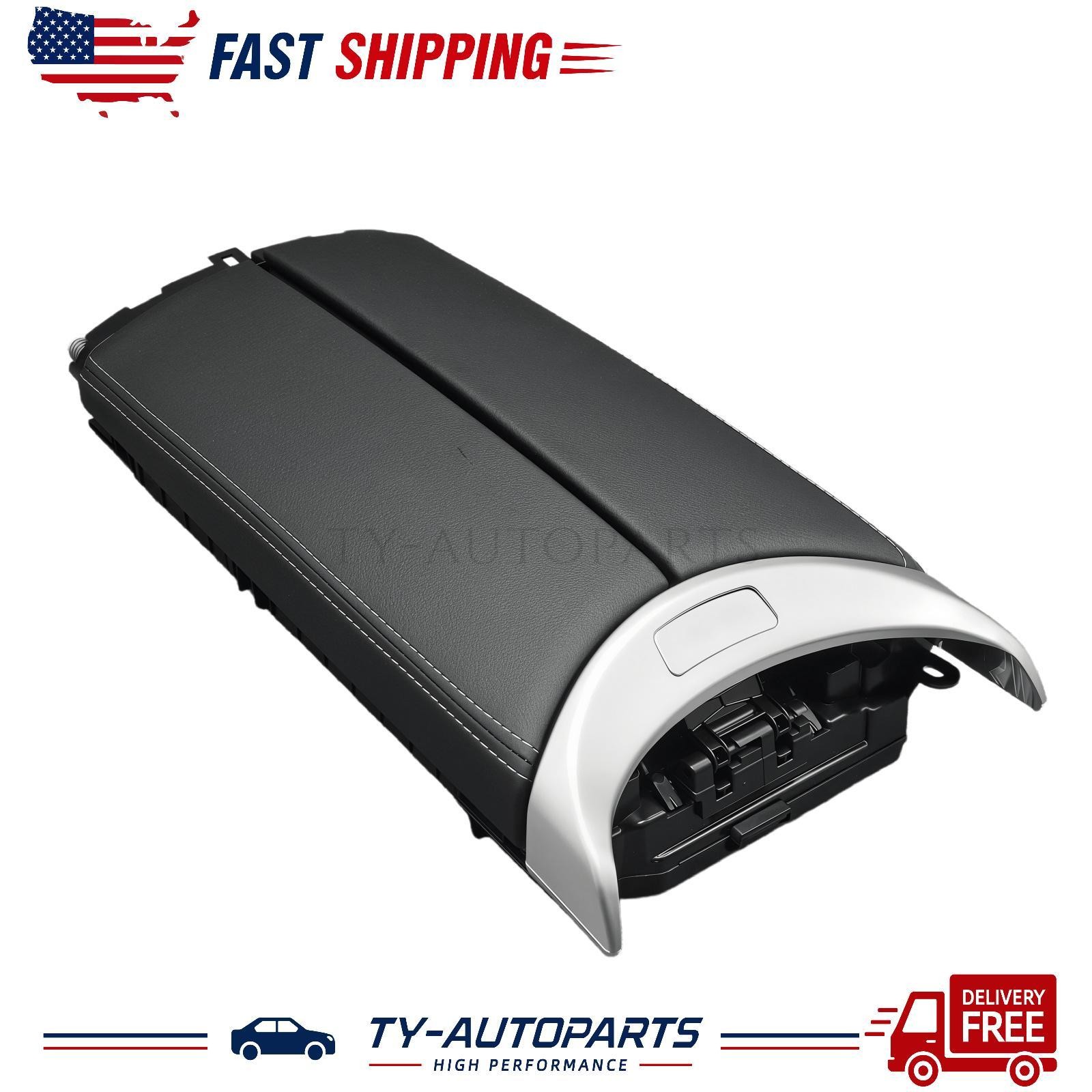 Front Center Console Storage Lid ArmRest For Mercedes C300 C63 AMG US