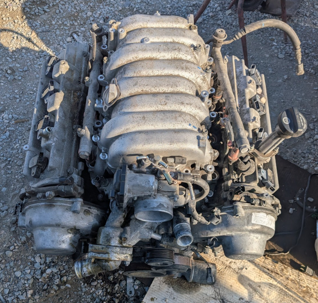 TOYOTA LEXUS 3UZ-FE ENGINE JDM 4.3L V8 - RUN & DRIVE Bad Headgasket - FOR PARTS