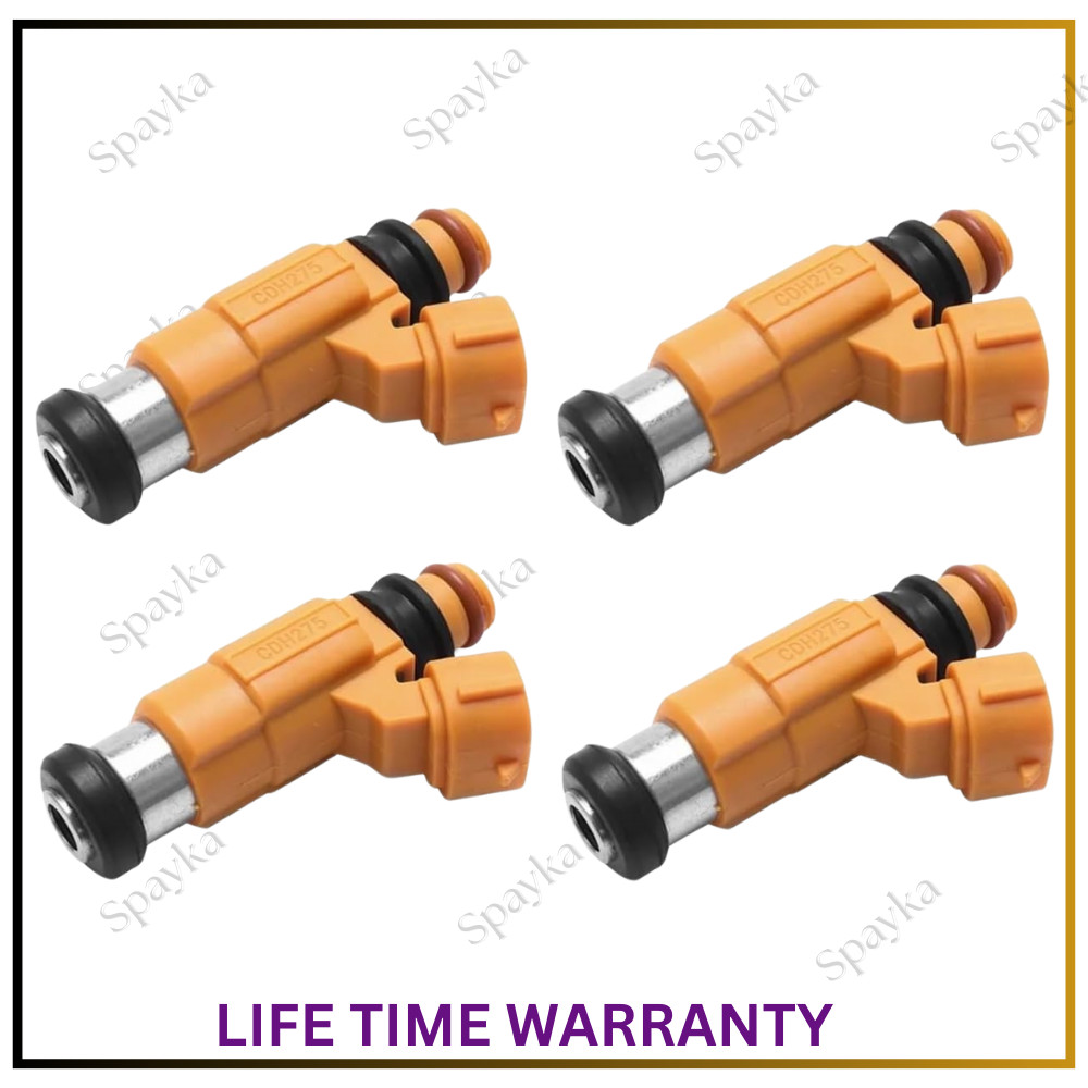 4 Fuel Injectors For Nikki 97-00 Mitsubishi Eclipse Galant Montero Sport 2.4 OEM