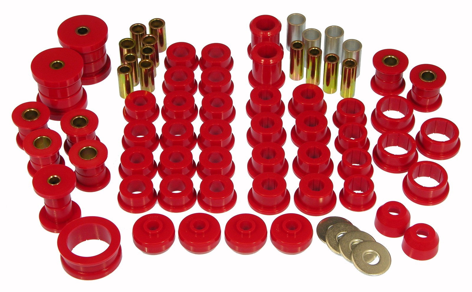 Prothane for 84-96 Chevy Corvette Total Bushing Kit - Red