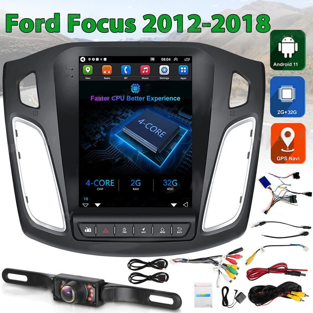 For Ford Focus 2012-2018  Carplay Android 15 Car Stereo Radio GPS Navi WiFi