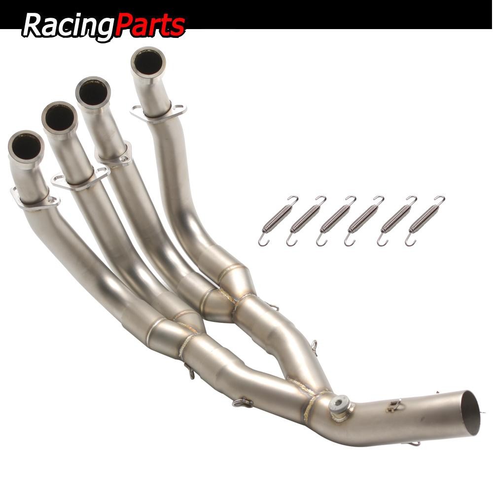 51mm Stainless Steel Front Link Pipe for 2006-2017 2018 2019 2020 Yamaha YZF R6