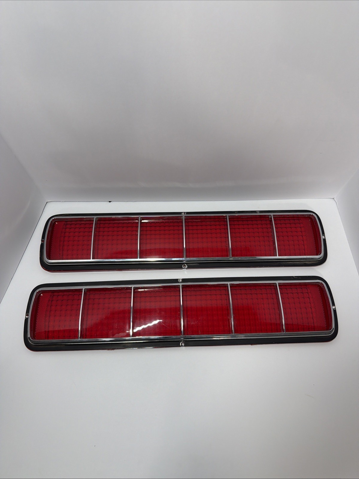 1968 Ford Shelby Mustang Tail Light Lens w Trim Bezel 1 looks NOS OEM  G1-2
