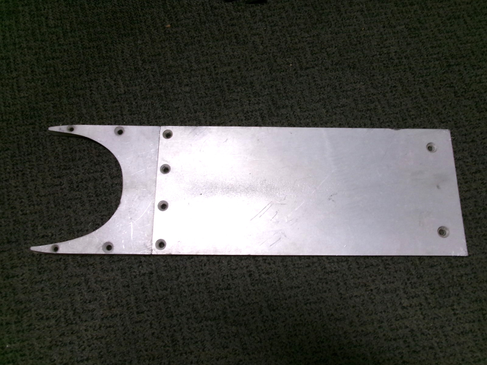 MPD 071 600 PJB Shoe Ride Plate & Bracket Berkeley Dominator Jet Boat MPD 071 600 PJB Shoe Ride Plate & Bracket Berkeley Dominator Jet Boat