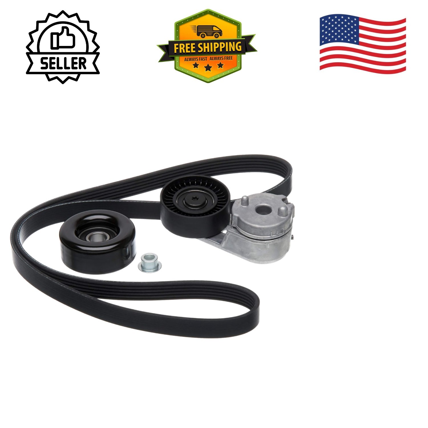 90K38163 Serpentine Drive Kit - Essential for Reliable Vehicle Performance