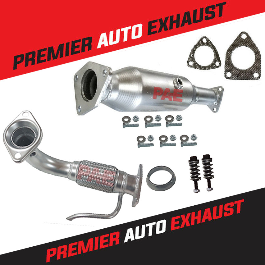FITS-2003-07 HONDA ACCORD CATALYTIC CONVERTER & FLEX PIPE 2.4L HIGHEST QUALITY