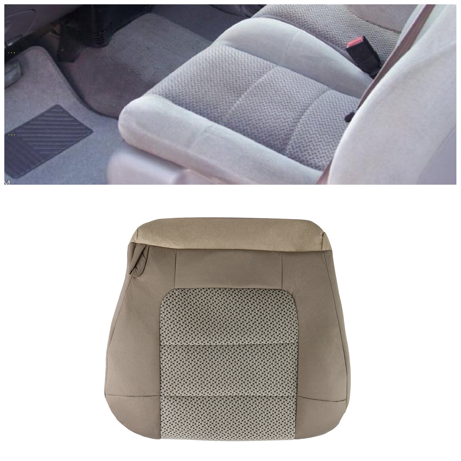 Funda de asiento Parte inferior del lado del conductor Para Ford F150 XLT 01-03