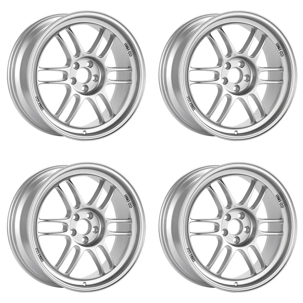 (set of 4) Enkei RPF1 Silver | 17x9 (set of 4) Enkei RPF1 Silver | 17x9