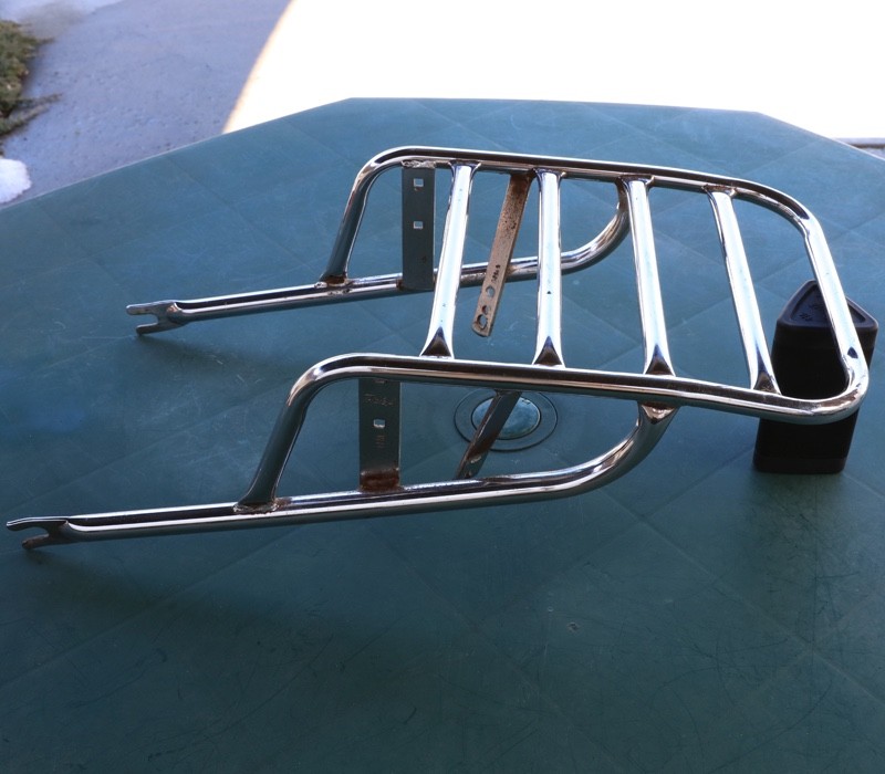 Honda XL250 LUGGAGE RACK For 1972, 1973, 1974, 1975 XL 250 RARE