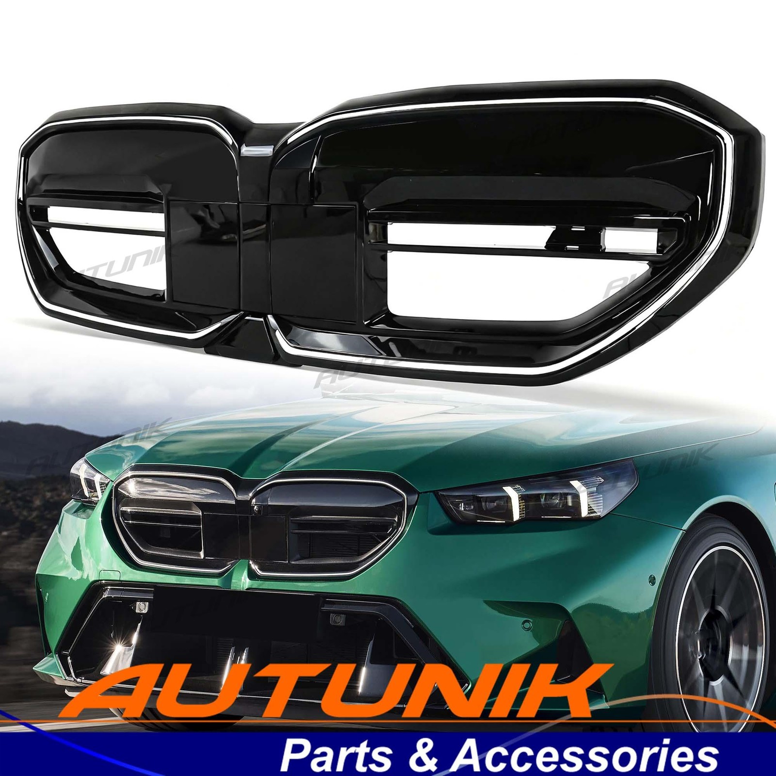 Front Kidney Illuminated Grille for BMW 5 Series i5 M5 M60 2024-2026 G60 G61