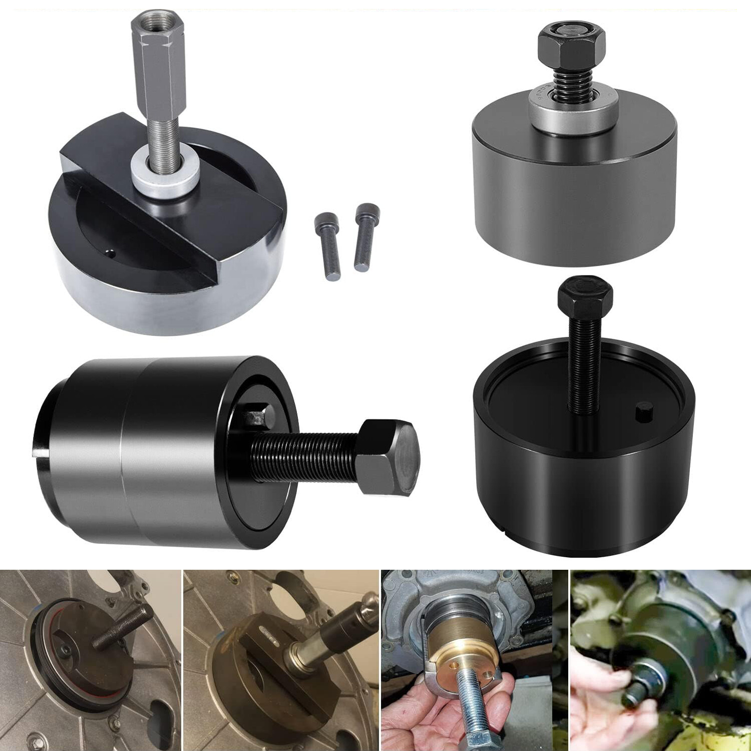 For Ford 4.5L 6.0L Front & Rear Crankshaft Seal Installer Wear Ring Remover Set For Ford 4.5L 6.0L Front & Rear Crankshaft Seal Installer Wear Ring Remover Set