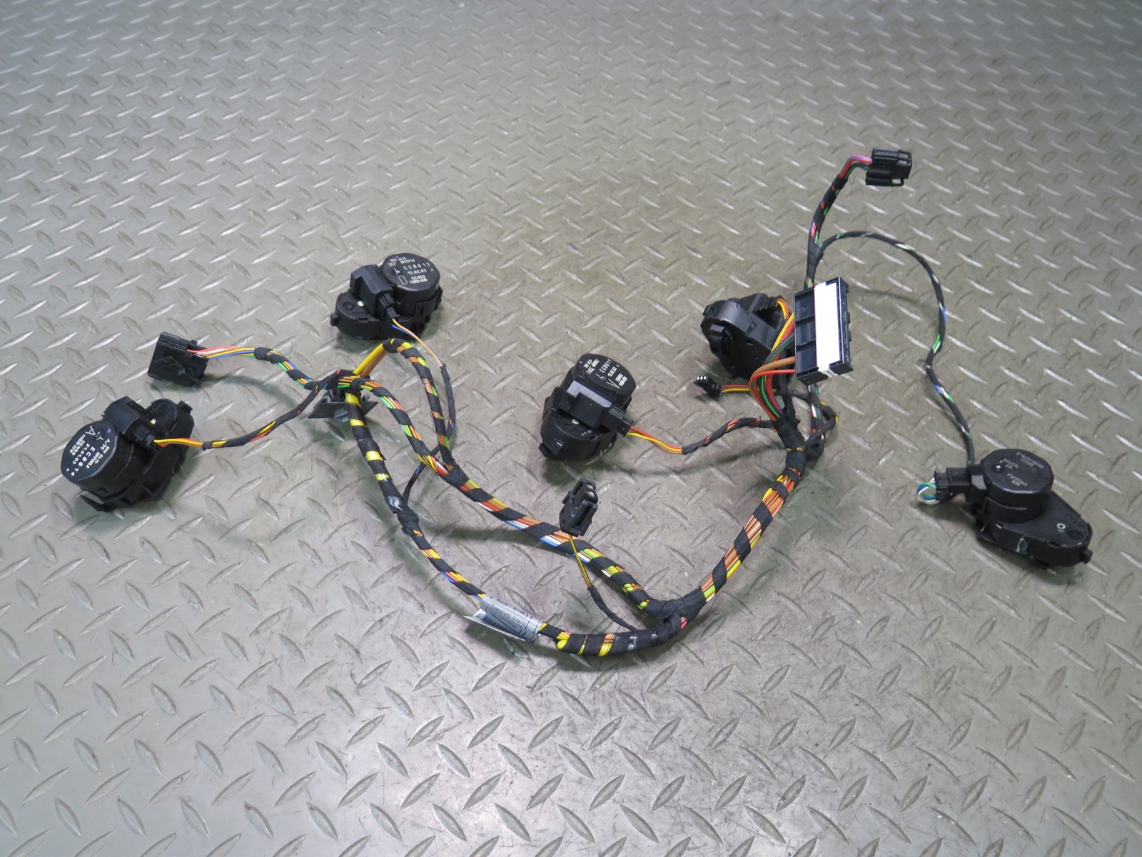 03-08 BMW E86 E85 Z4 A/C HEATER FLAP DOOR ACTUATOR MOTOR W WIRING SET OEM