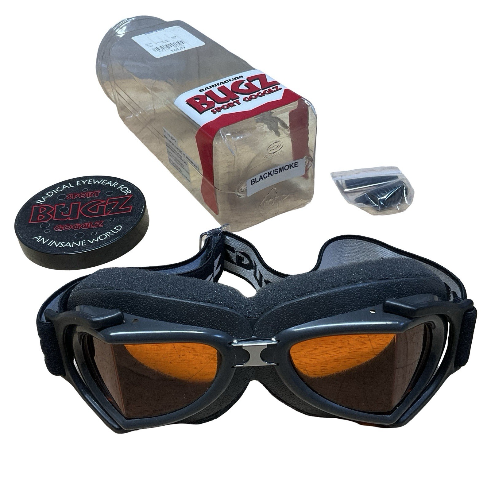 Vintage NOS BUGZ Performance Eyewear sports goggles Gogglz Vintage NOS BUGZ Performance Eyewear sports goggles Gogglz