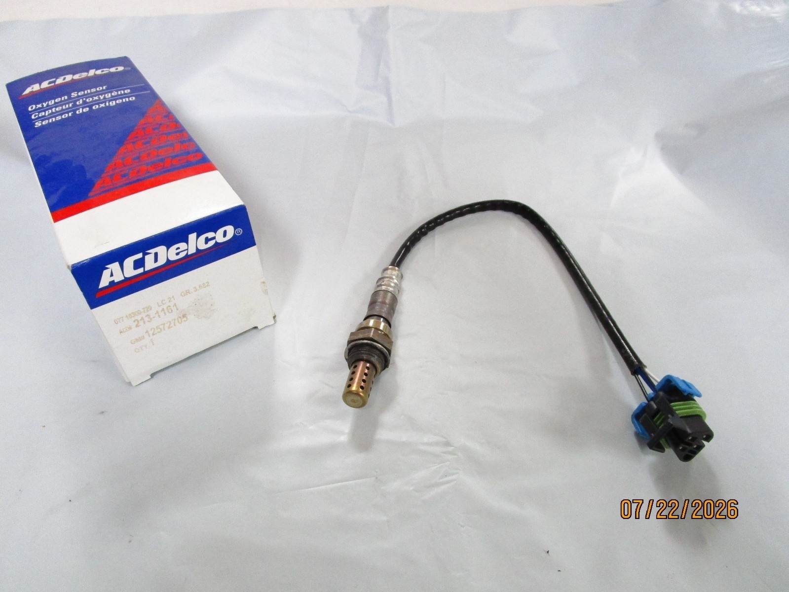 ACDelco 213-1161 Oxygen Sensor-Heated 12572705 ACDelco 213-1161 Oxygen Sensor-Heated 12572705