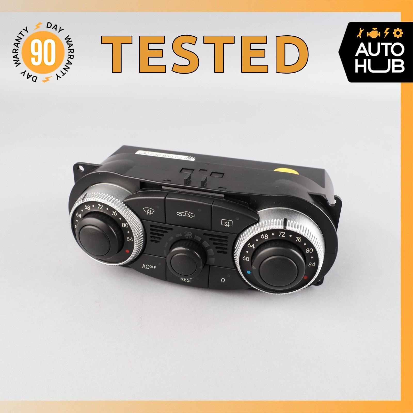 03-12 Mercedes R230 SL500 SL55 AMG AC A/C Heater Climate Control OEM 03-12 Mercedes R230 SL500 SL55 AMG AC A/C Heater Climate Control OEM