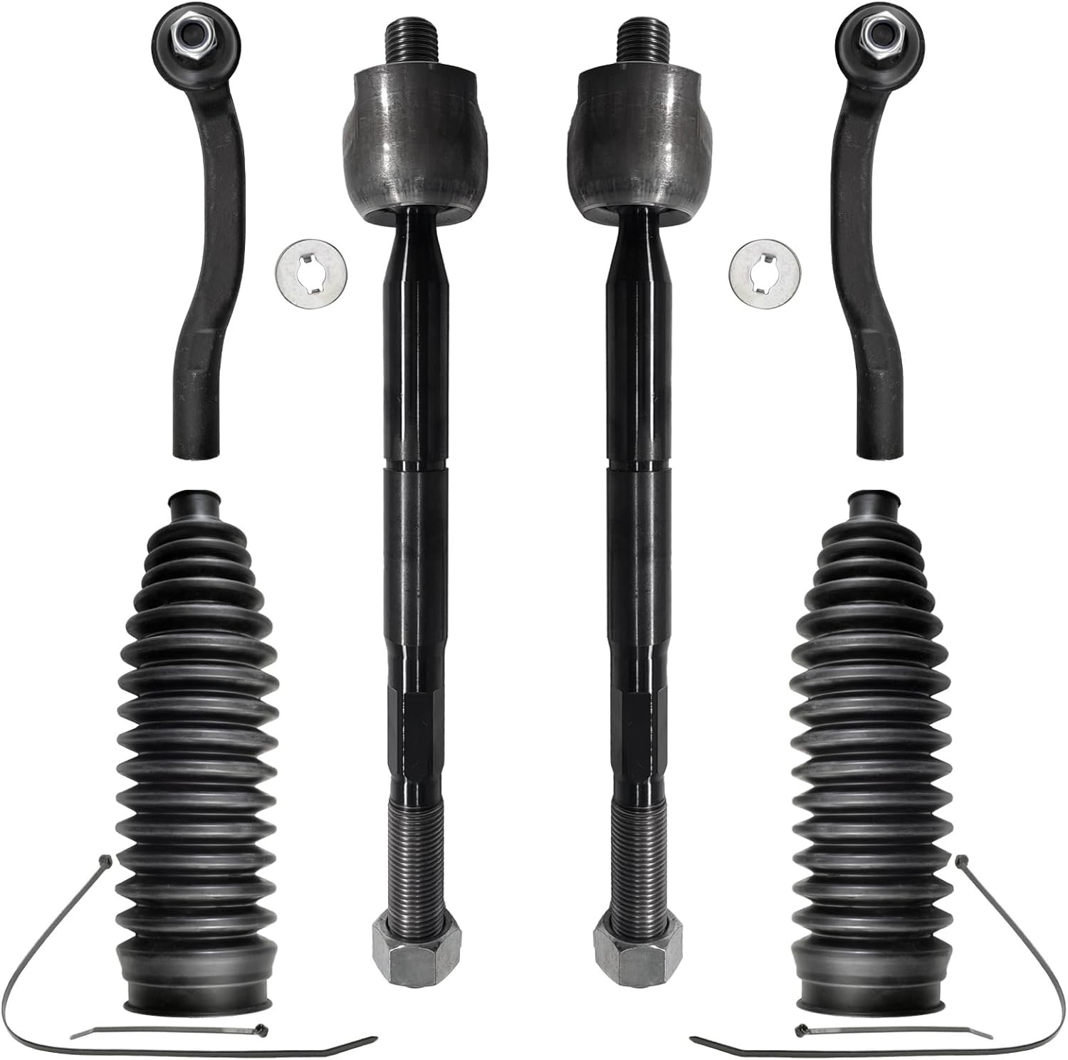 ASTARPRO - 6pc Front Tie Rods Kit Replacement for 04-10 Toyota Sienna, 4... ASTARPRO - 6pc Front Tie Rods Kit Replacement for 04-10 Toyota Sienna, 4...