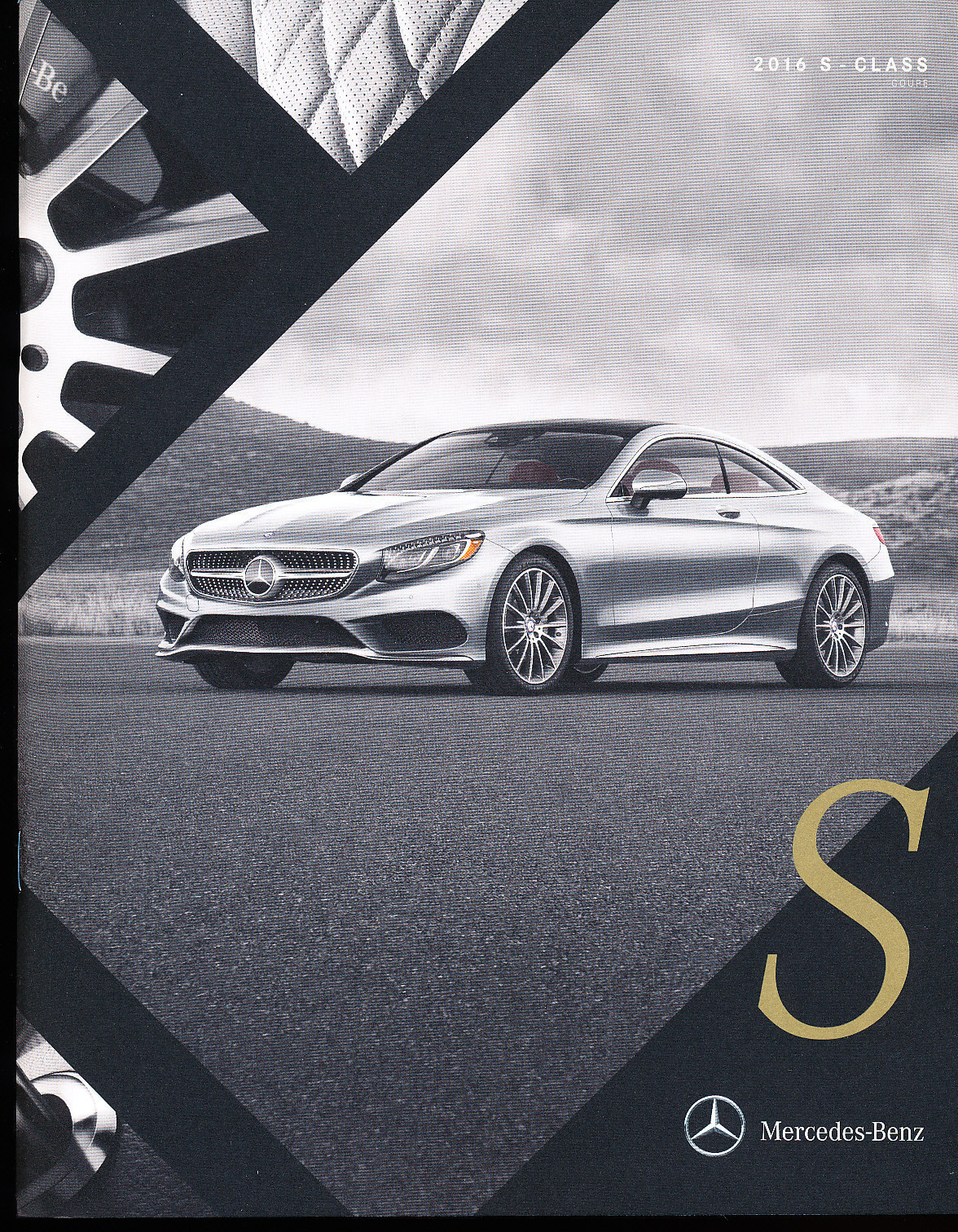 2016 Mercedes Benz S-Class Coupe 32-page Car Brochure Catalog - S550 S63 S65 AMG