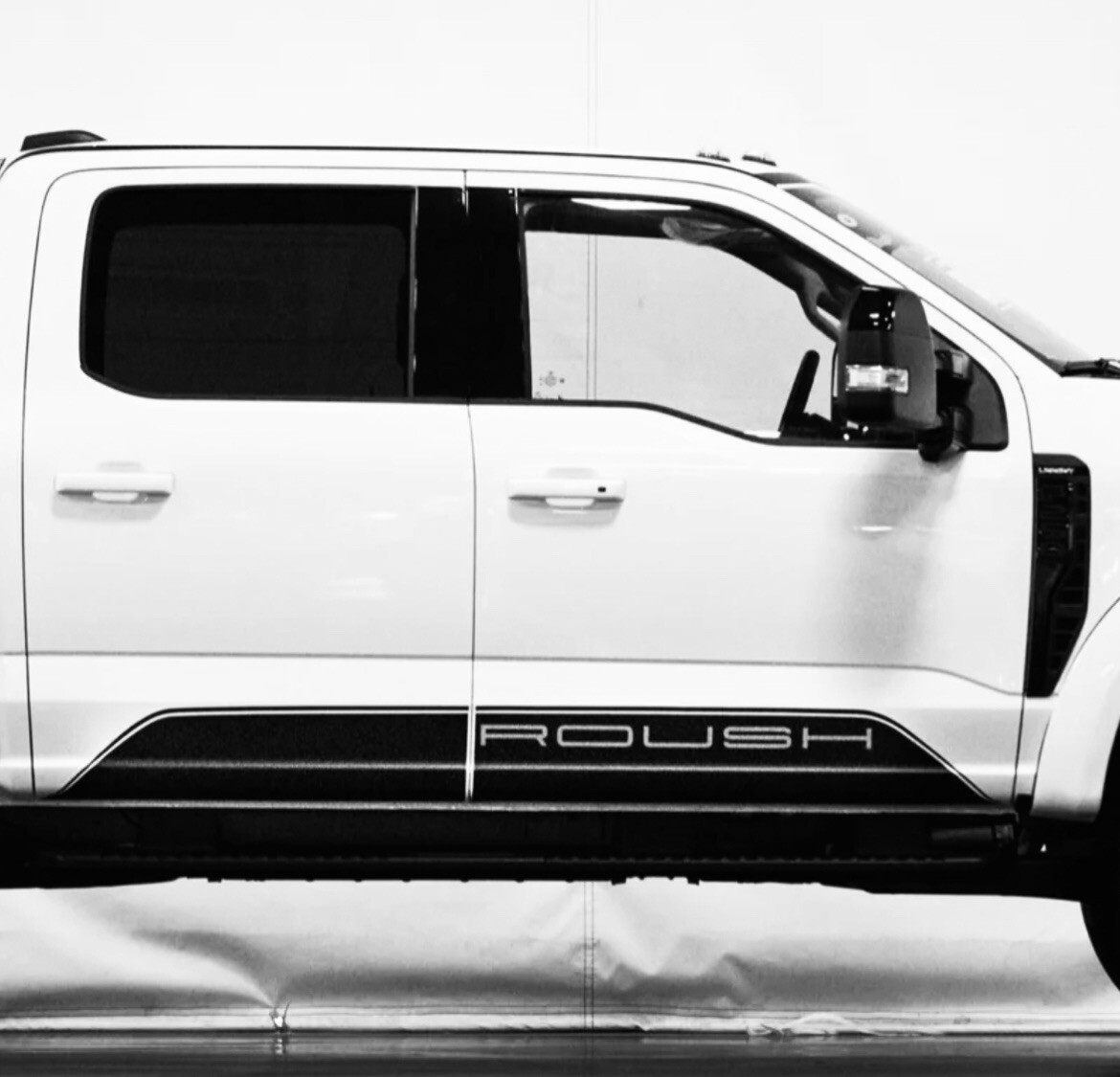 2023-2024 OEM Replacements Roush Lower Door Trim Body Graphic Decals 2PC Set New