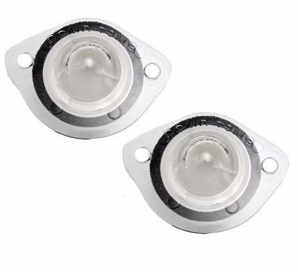 NEW 79 - 93  Mustang License Plate Light Lamp Lenses Lens Pair