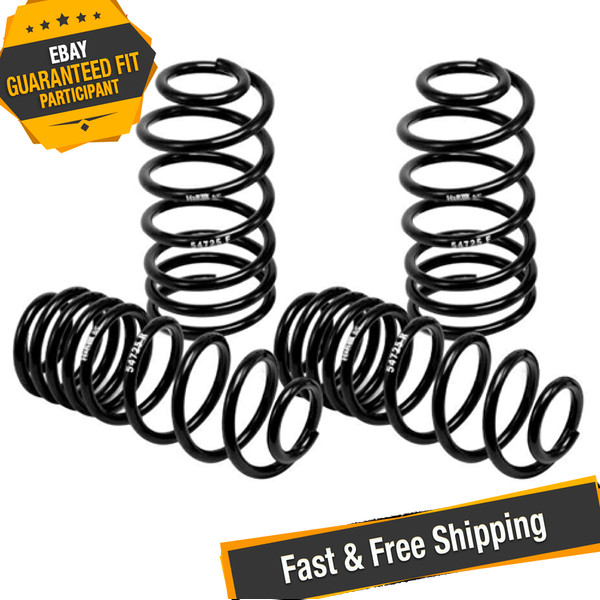 H&R 29614 Sport Front & Rear Lowering Coil Springs for 86-87 Mercedes-Benz 190E