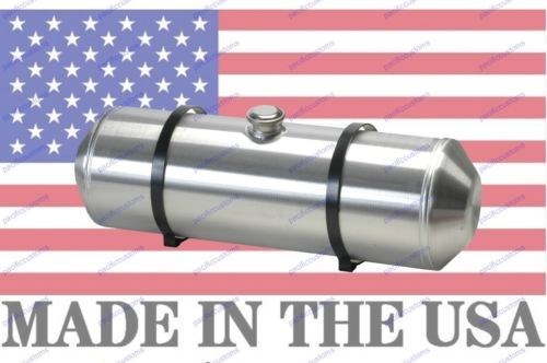 8X30 Spun Aluminum Gas Tank 6.25 Gallons - Dune Buggy - Trike - Center Fill