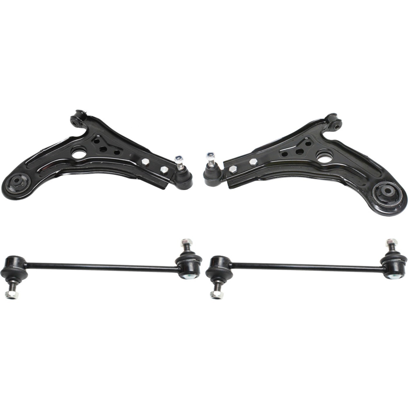 Control Arm Kit For 2004-2011 Chevrolet Aveo Front Left and Right FWD 4pc