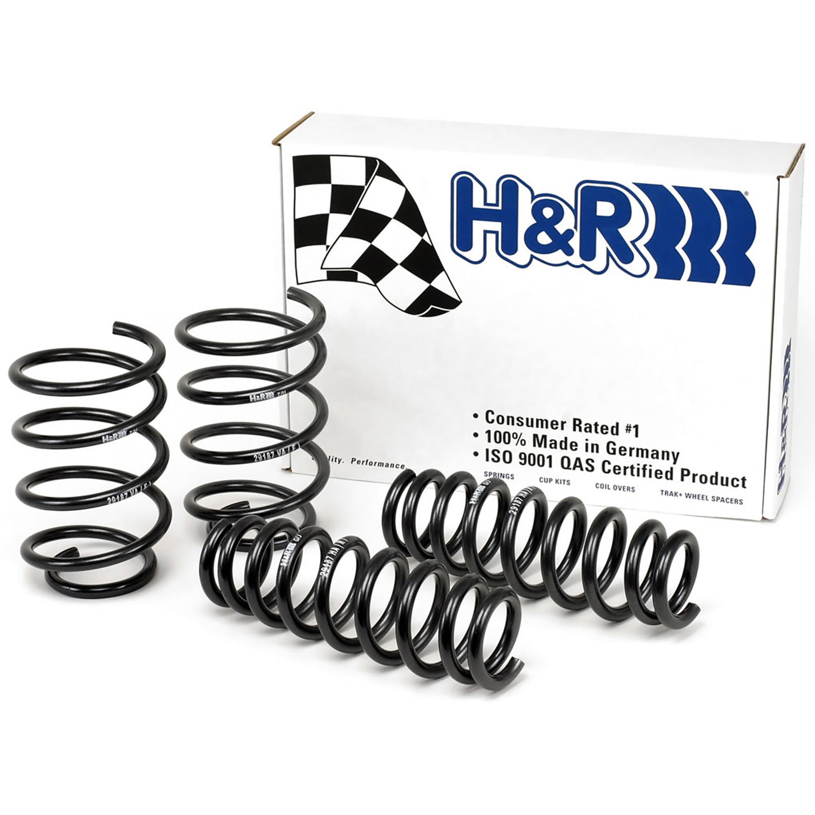 H&R 29187 Lowering Sport Springs Kit for 2008-13 BMW 128i 135i / 2013 135is E82