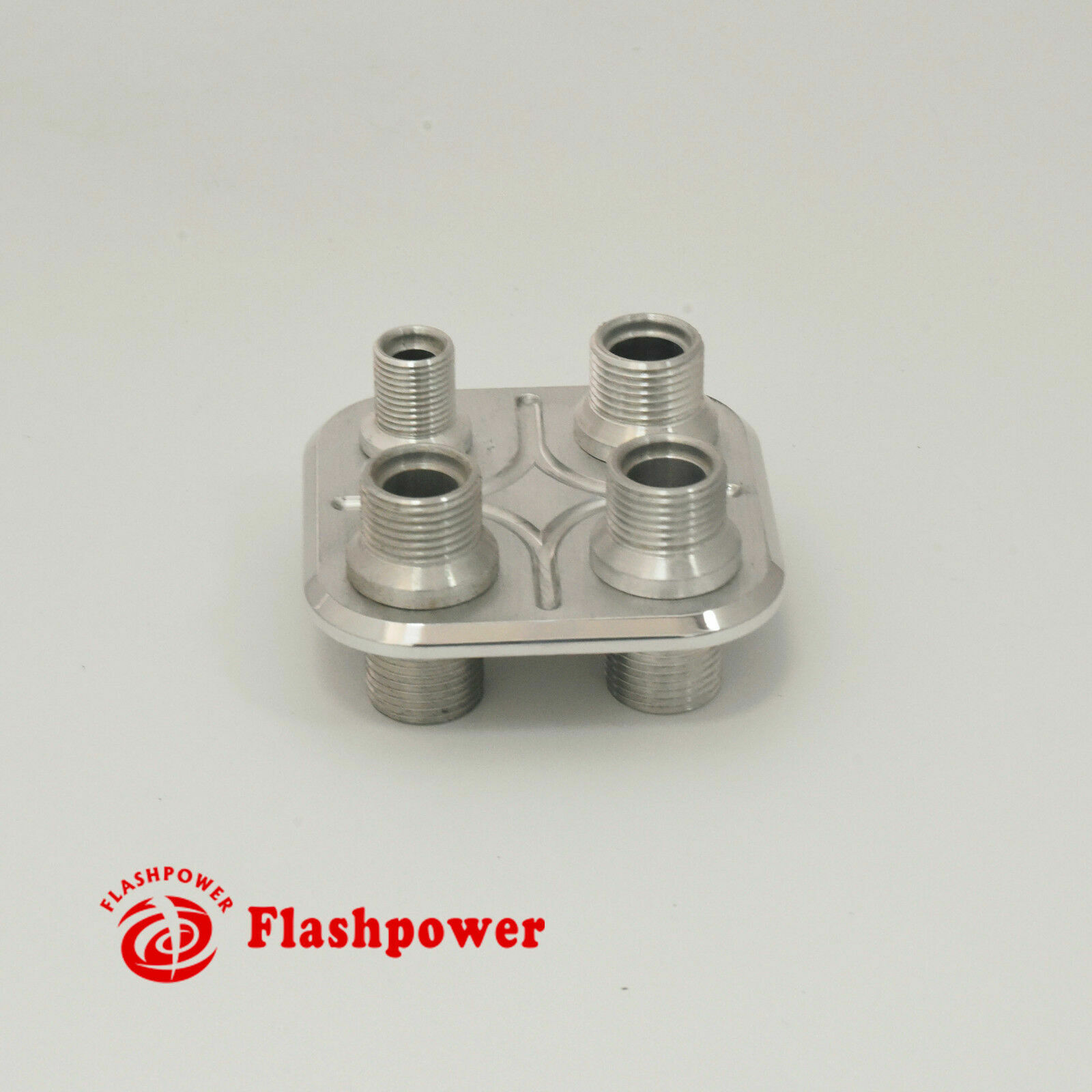 4-Port Billet Aluminum Firewall Heater & A/C Bulkhead Combo Hot Rod