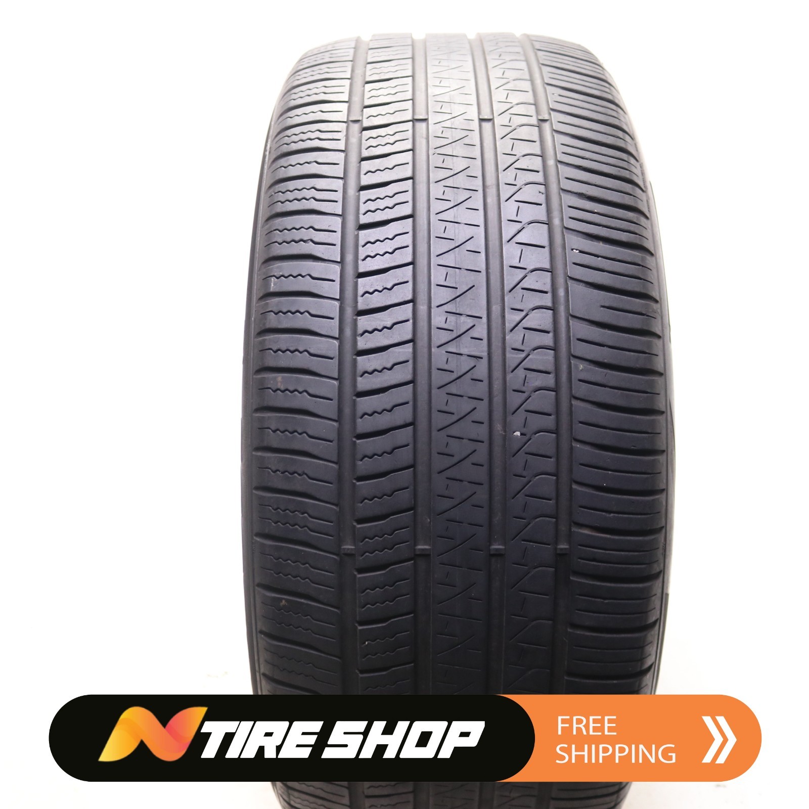 Set of 2 Used 275/45R21 Pirelli Scorpion Zero All Season MO - 107H - 6-6.5/32