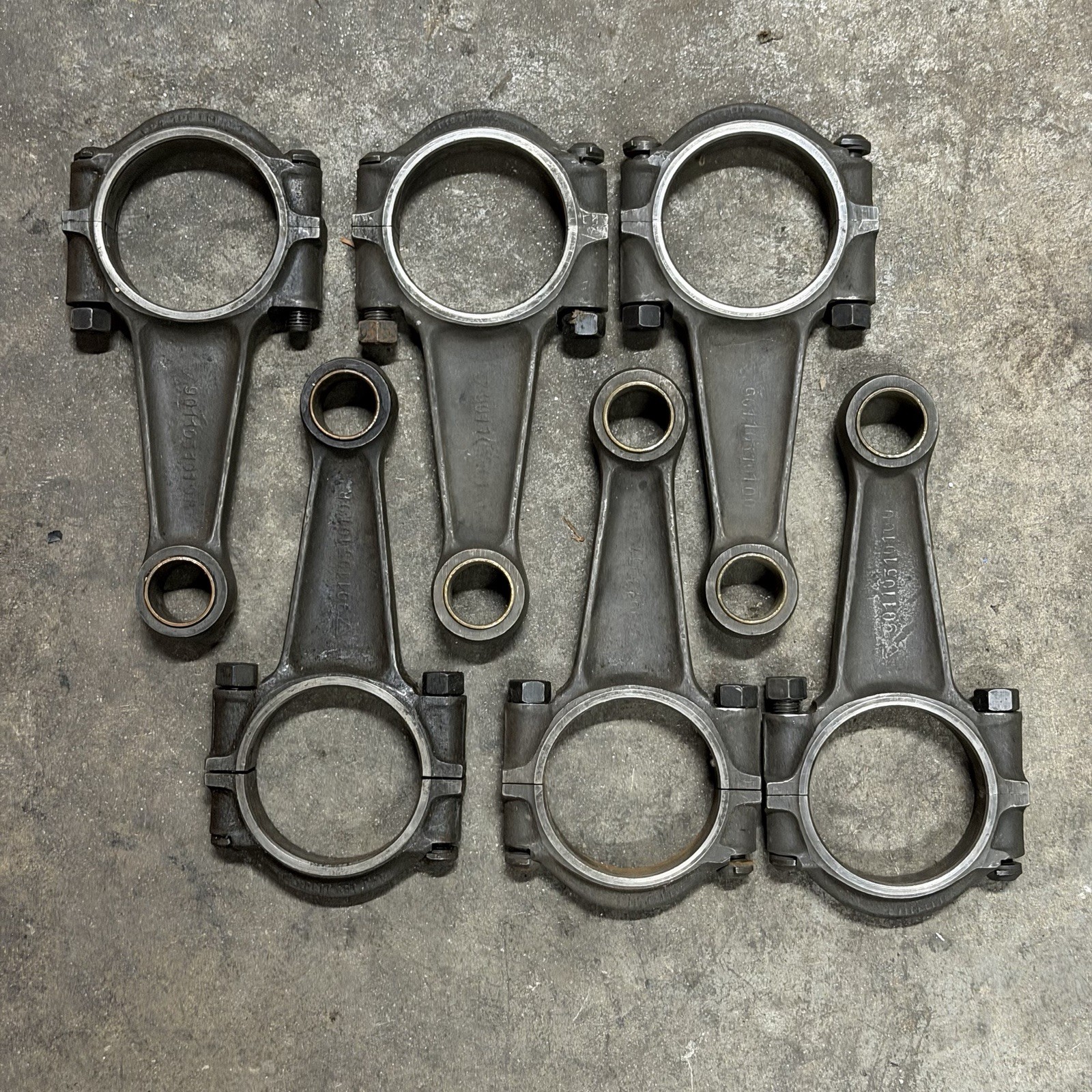 1965-1969 Porsche 911 2.0L Engine Connecting Rod Set 90110310100 SWB RODS