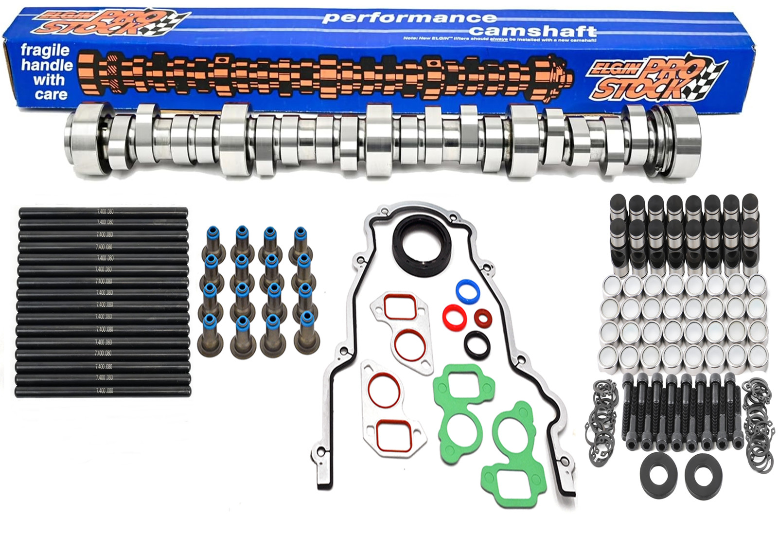 Elgin E1840P Sloppy Stage 2 Trunnion Pushrods 4.8L 5.3L 6.0L 6.2L Silverado +75H