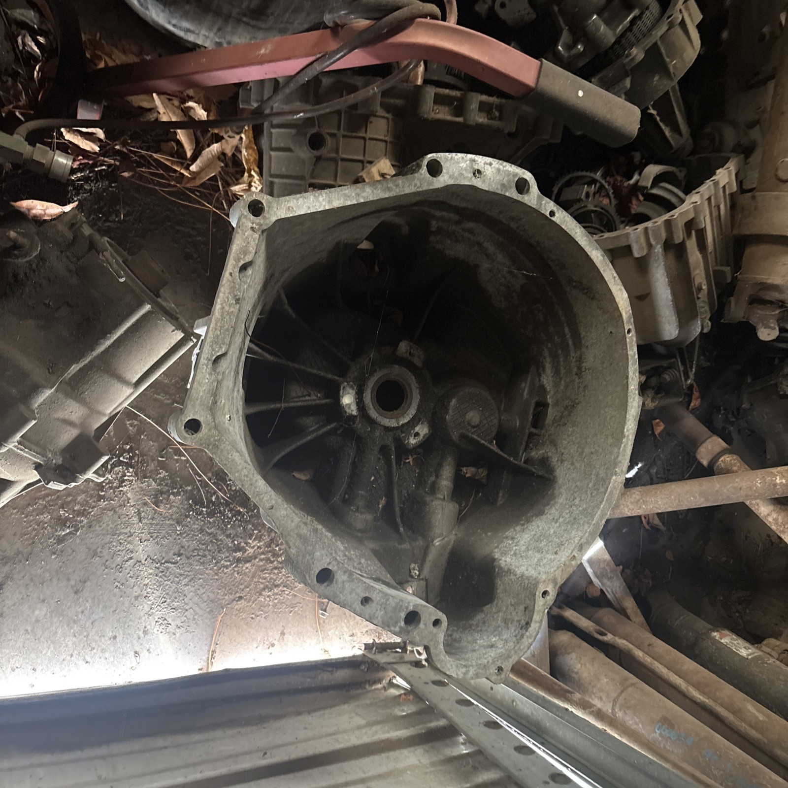 ZF 6 speed S6-750 front main case, bellhousing for 7.3 Powerstroke Diesel 99-03 ZF 6 speed S6-750 front main case, bellhousing for 7.3 Powerstroke Diesel 99-03