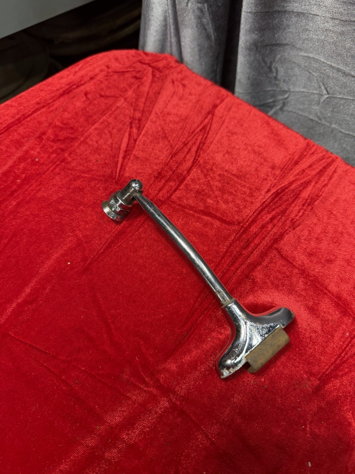 VINTAGE YANKEE CLIP ON MIRROR ARM 1930’s 1940’s 1950’s ACCESSORY CHEVY PLYMOUTH