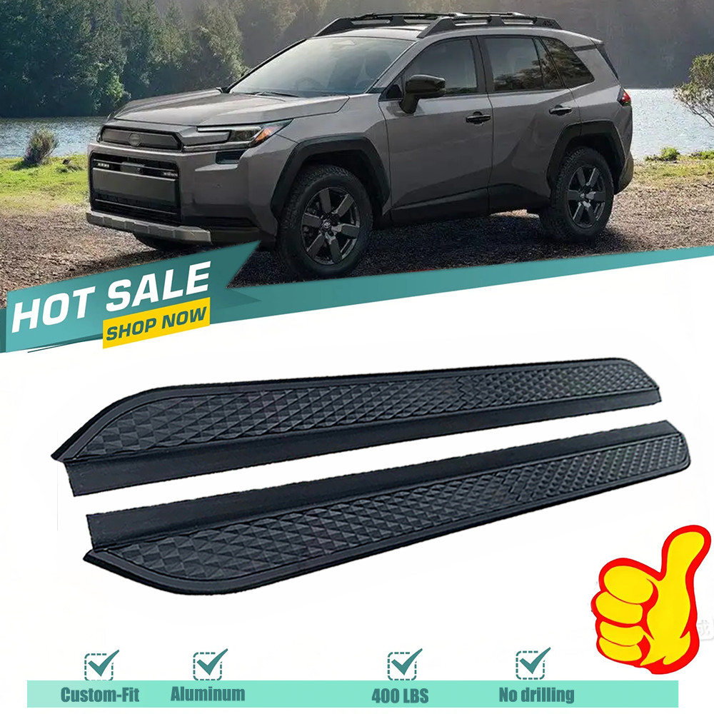 Running Boards Side Step Bars Fits For Toyota RAV4 2026 2026+ 2PCS Aluminum