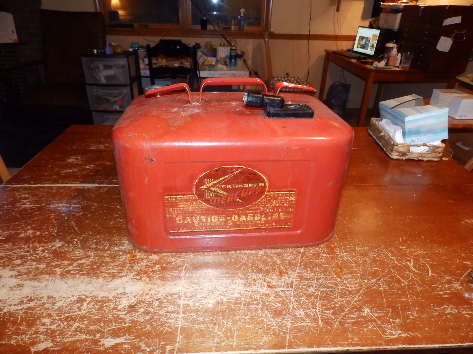 Mercury Outboard 6 Gallon Fuel Tank Mercury Outboard 6 Gallon Fuel Tank
