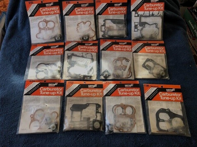Large Lot of 21 EasyWay Carburetor Rebuild Kits & Buyers Guide