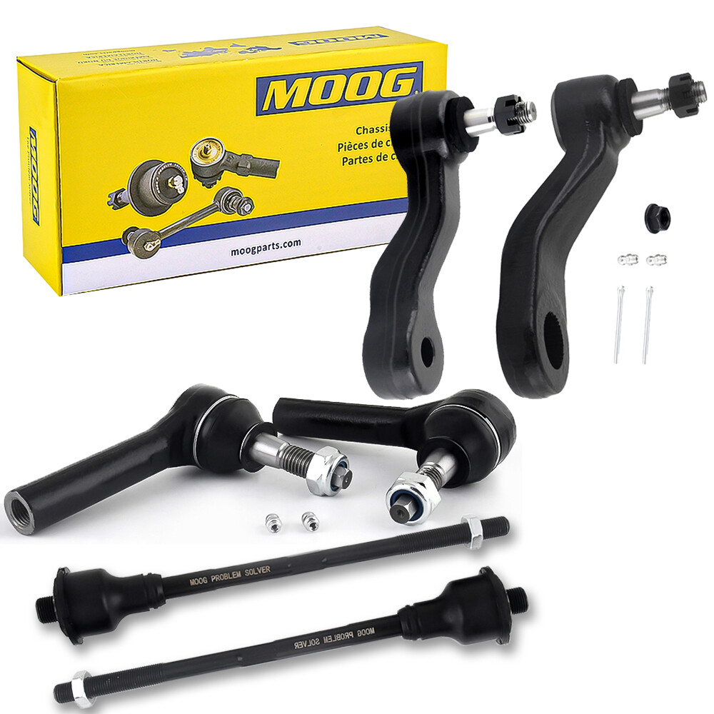 MOOG Inner Outer Tie Rod Idler Arm Pitman Arm for Silverado Sierra 1500 Tahoe MOOG Inner Outer Tie Rod Idler Arm Pitman Arm for Silverado Sierra 1500 Tahoe