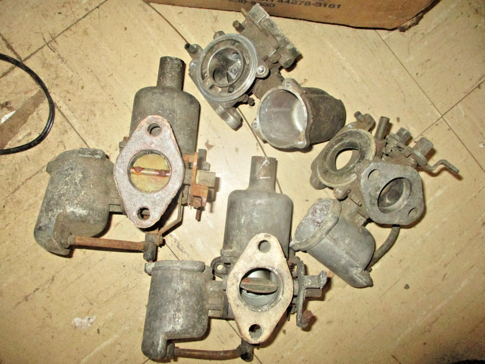 MG Midget Austin Healey Sprite Austin Mini SU HS2 Carb Bodies Pistons Lot