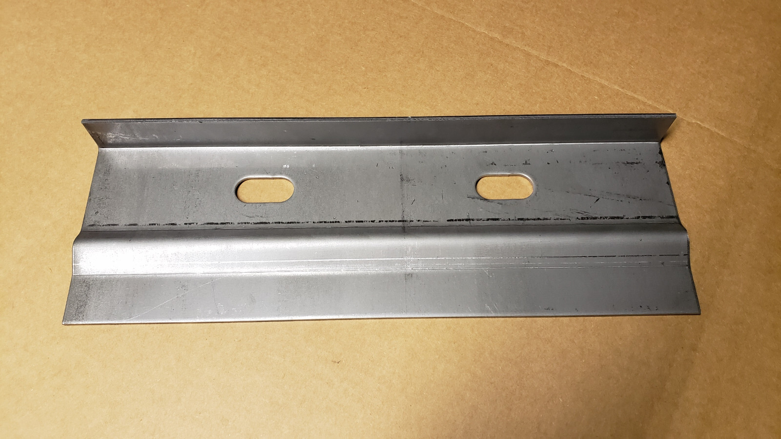 1966-67 DODGE AND PLYMOUTH B BODIES REAR BUMPER CROSSMEMBER REINFORCEMENT PLATE 1966-67 DODGE AND PLYMOUTH B BODIES REAR BUMPER CROSSMEMBER REINFORCEMENT PLATE