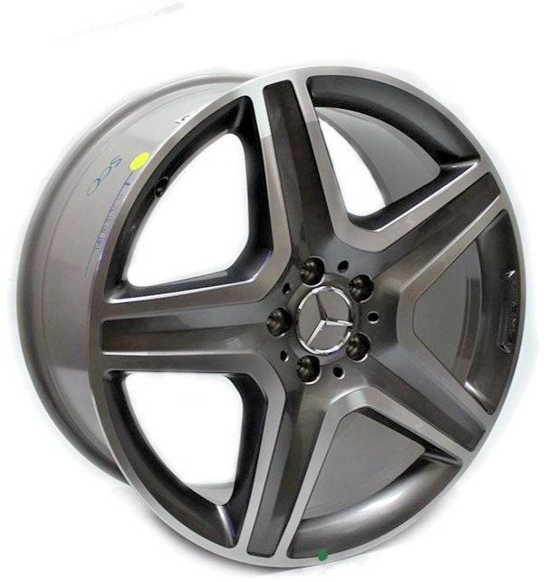 20x9 Mercedes Benz ML GLE Class Machined Gray 5 Spoke 5x112 2015-2019 20\