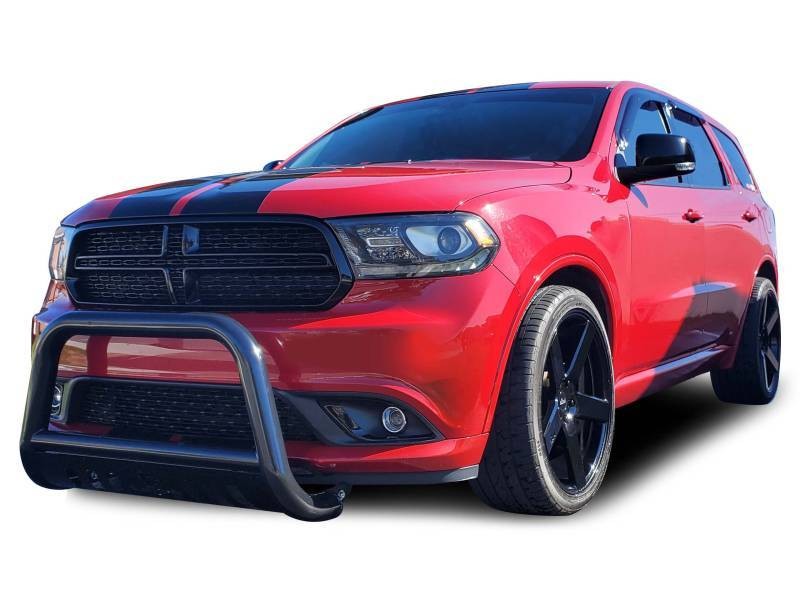 Black Horse Bull Bar Skid Plate Black fit 2011-2024 Dodge Durango