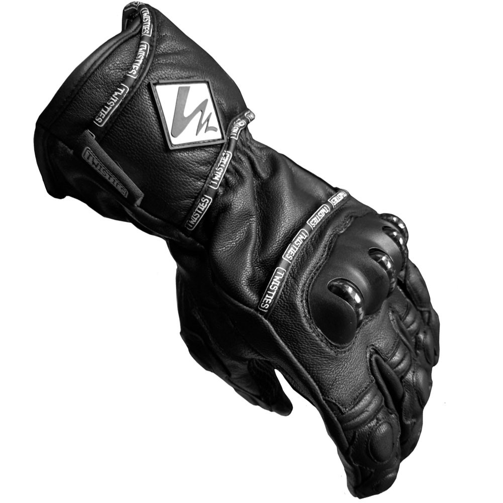 NO RESERVE Twisties Mens 2X-Large Leather Street Motorcycle Gloves not Alpine...